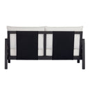 2 Piece Outdoor Loveseat and Coffee Table Set by HouseOfZazla