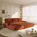King Size Pull Out Sofa Bed, 3 In 1 Convertible Multifunctional