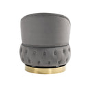 360 Degree Swivel Cuddle Barrel Accent Storage Chairs, Round Armchairs with Wide Upholstered, Fluffy Velvet Fabric Chair for Living Room, Bedroom, Office, Waiting Rooms