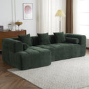 Sectional Free Combined Sofa With 2 Side Pockets by Unique Piece Furniture