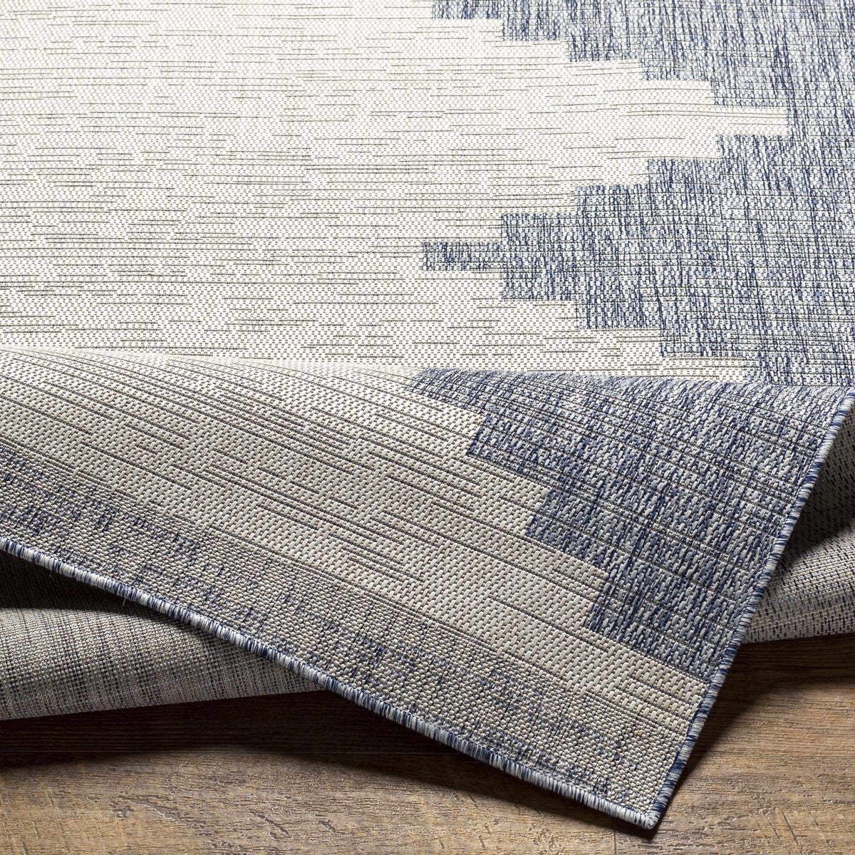 Djugun Blue Indoor & Outdoor Rug, photo 5 of 6