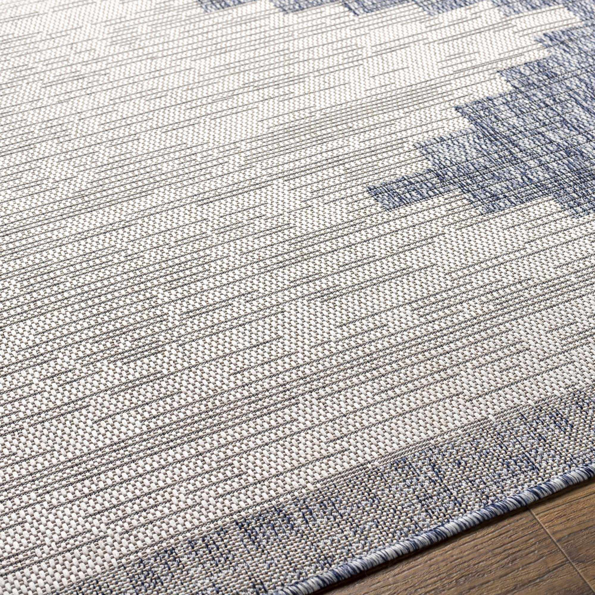 Djugun Blue Indoor & Outdoor Rug, photo 6 of 6