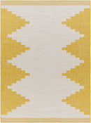Djugun Metallic-Gold Indoor & Outdoor Rug