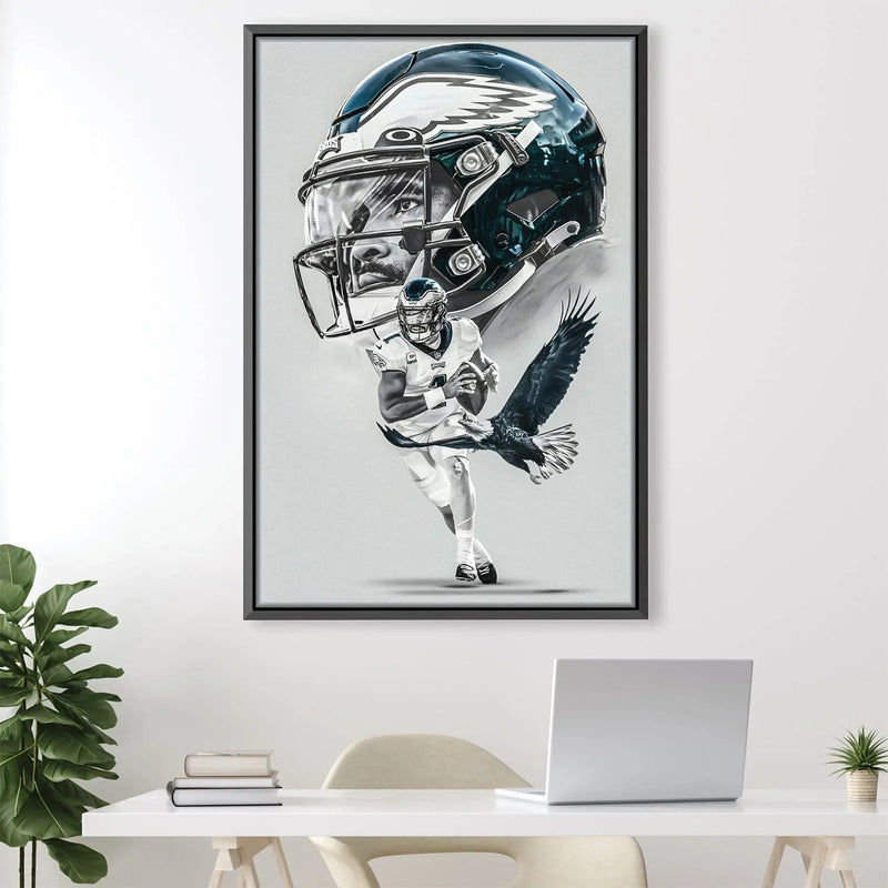 Eagles Football Canvas