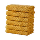 Cotton Diamond Waffle Weave Bath Towel Set - Grayson Collection by Great Bay Home