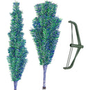 Earth Day Firework Tinsel Trees by Lee Display