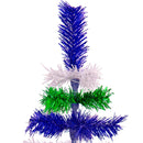 Earth Day Layered Tinsel Trees by Lee Display