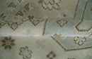 Earthy Ivory, Brown and Gray Hand knotted 8x10 Traditional wool Area Rug