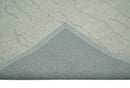 Earthy Neutral Custom Made Hand Tufted Multi Size Woolen Modern Ivory and Beige Area Rug