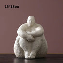 GobekUsa Dreaming Yoga Women Figure Statue for Home Decor and Garden Shelf