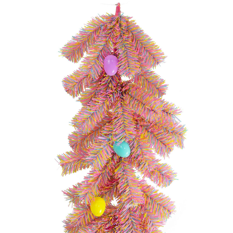 Easter Firework Tinsel Brush Garland