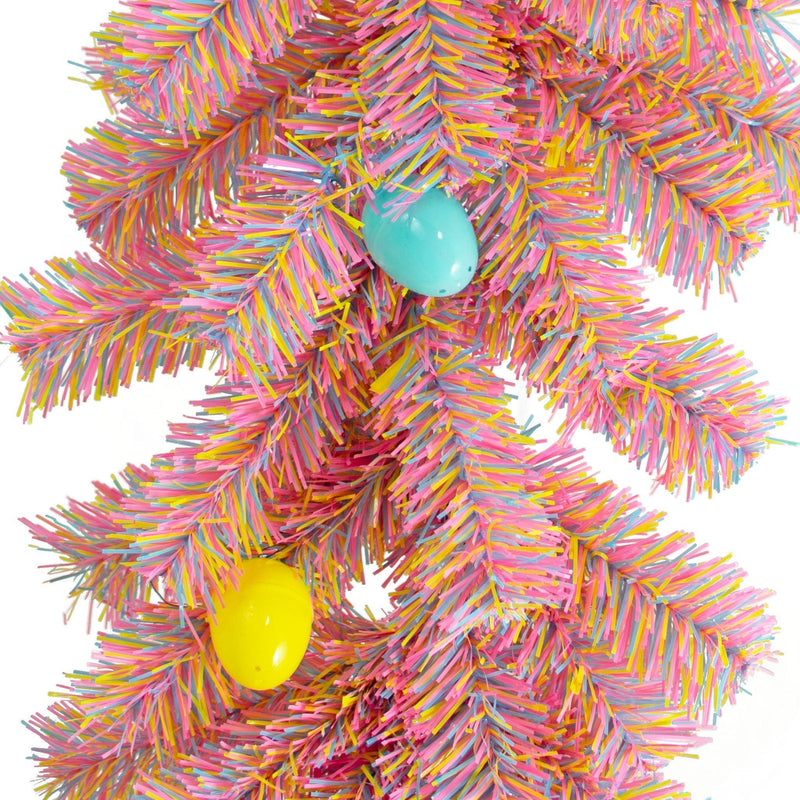 Easter Firework Tinsel Brush Garland