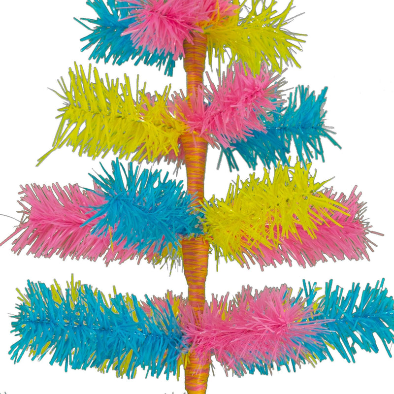 Easter Mixed Tinsel Christmas Trees