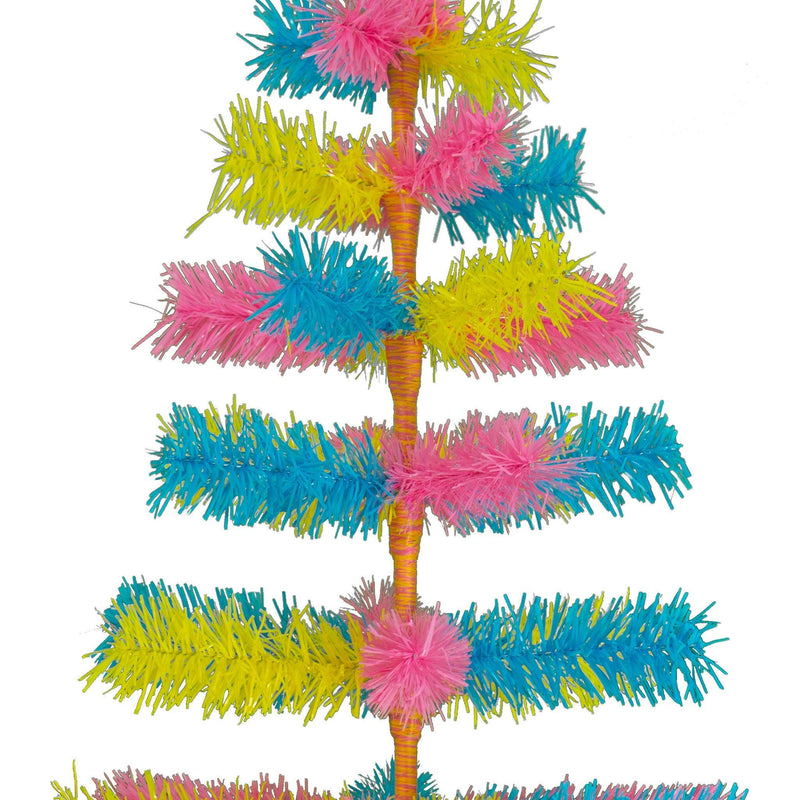 Easter Mixed Tinsel Christmas Trees