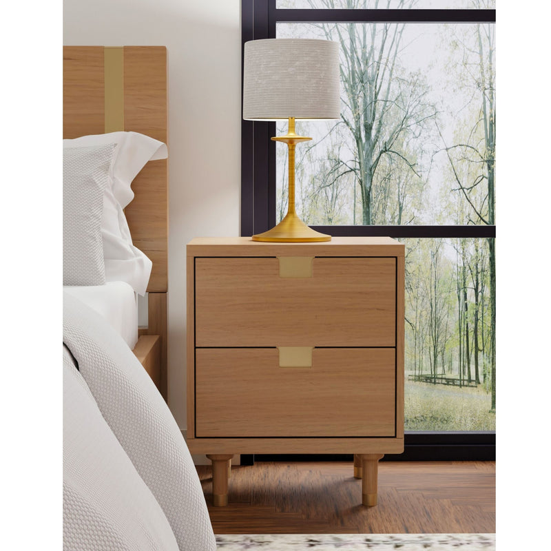 Easton Two Drawer Nightstand