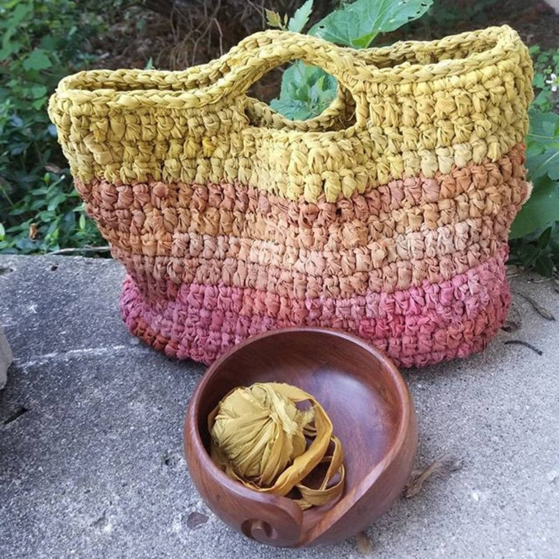 Easy Market Tote Crochet Kit or Knitting Kit