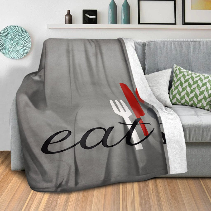 Eat Drink Love A Blanket