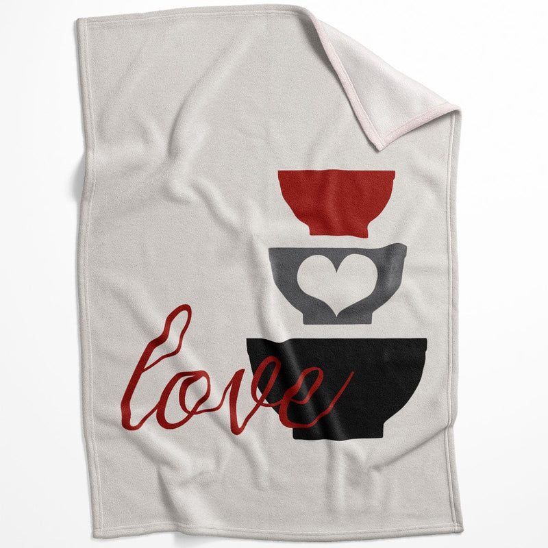 Eat Drink Love C Blanket