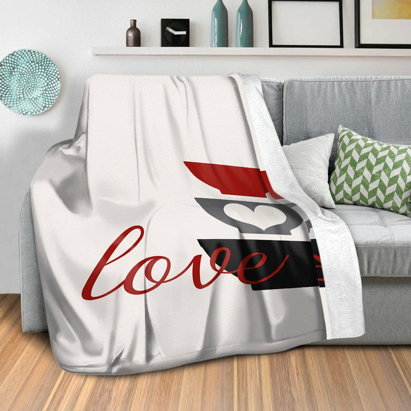 Eat Drink Love C Blanket