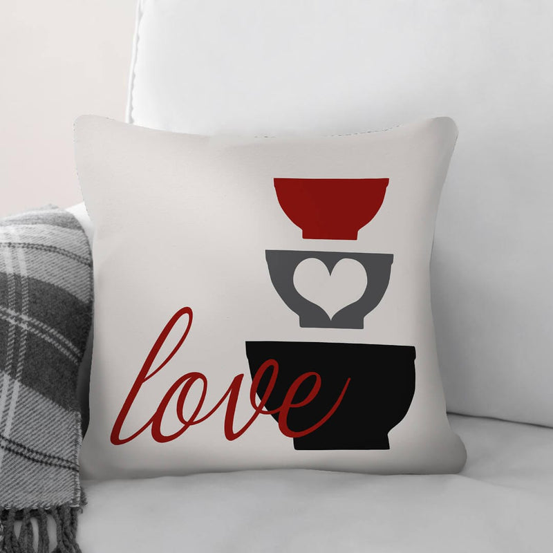 Eat Drink Love C Cushion