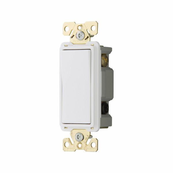 Eaton 7624W Four Way Decorator Switch 20 AMP Anti Microbial