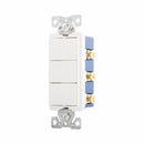 Eaton 7729W Triplex Combination Decorator Switch