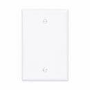 Eaton PJ13 Single Gang Duplex Blank Wallplate