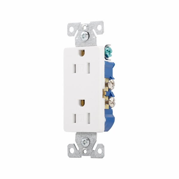 Eaton TR1107W Decorator Duplex Receptacle Outlet