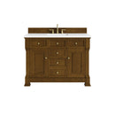 James Martin Brookfield 48" Single Bathroom Vanity, Honey Oak