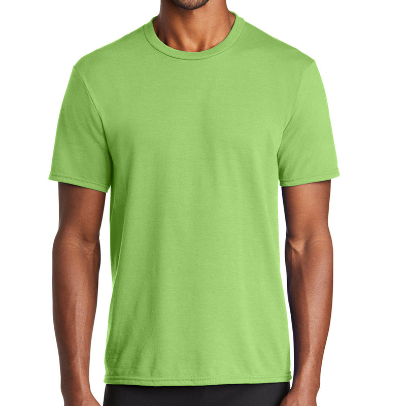 Men's Big Size Port & Company Performance Blend Crew Neck T-Shirt
