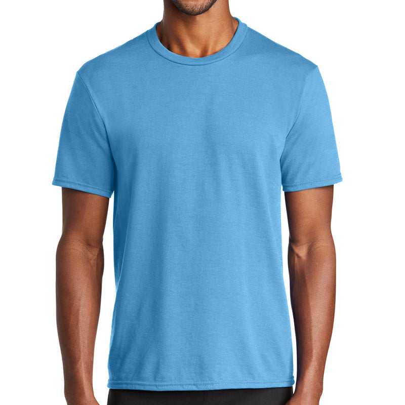 Men's Big Size Port & Company Performance Blend Crew Neck T-Shirt