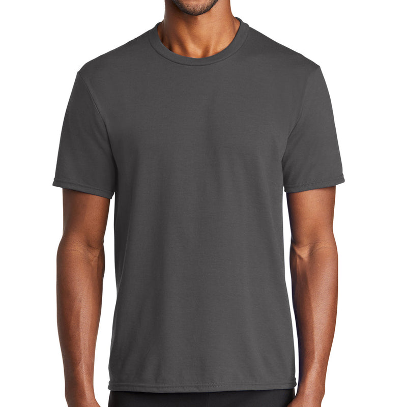 Men's Big Size Port & Company Performance Blend Crew Neck T-Shirt