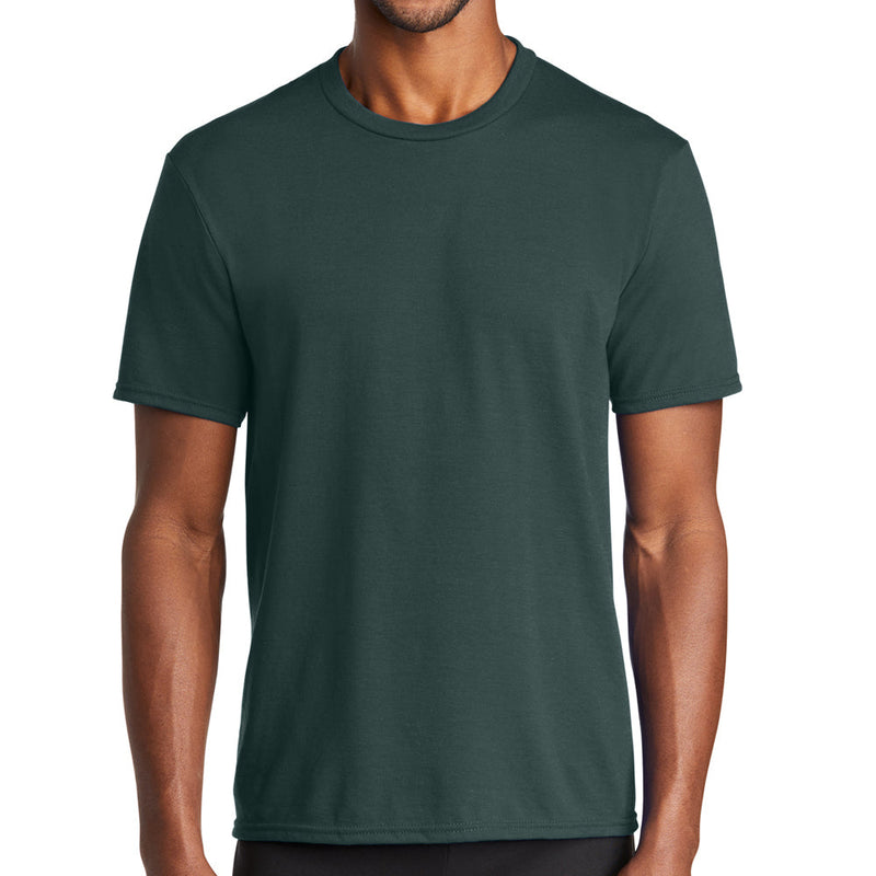Men's Big Size Port & Company Performance Blend Crew Neck T-Shirt