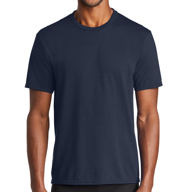 Men's Big Size Port & Company Performance Blend Crew Neck T-Shirt