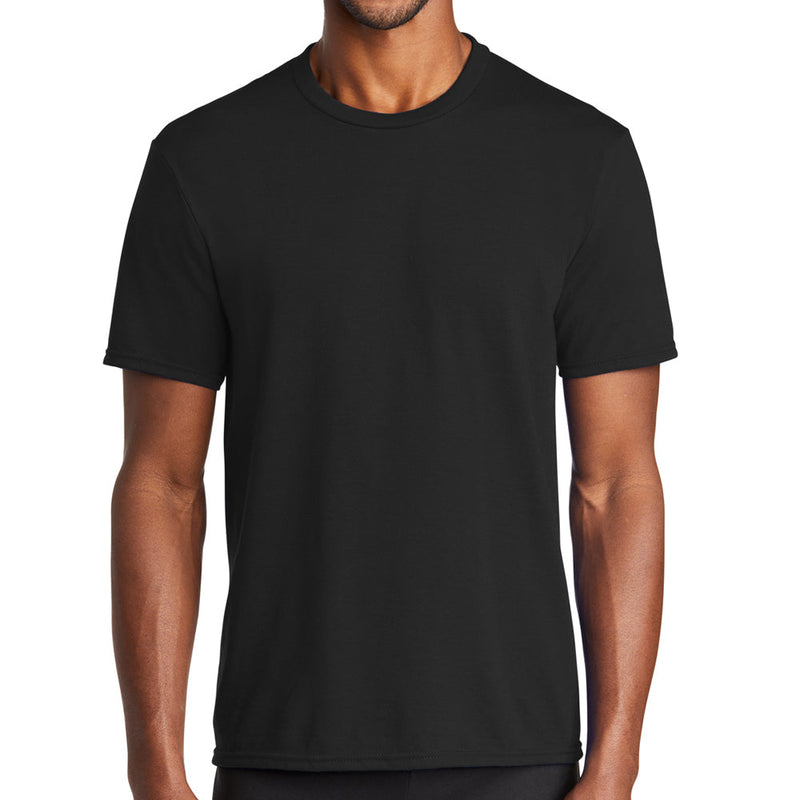 Men's Big Size Port & Company Performance Blend Crew Neck T-Shirt