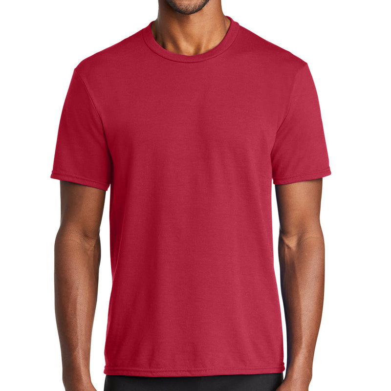 Men's Big Size Port & Company Performance Blend Crew Neck T-Shirt