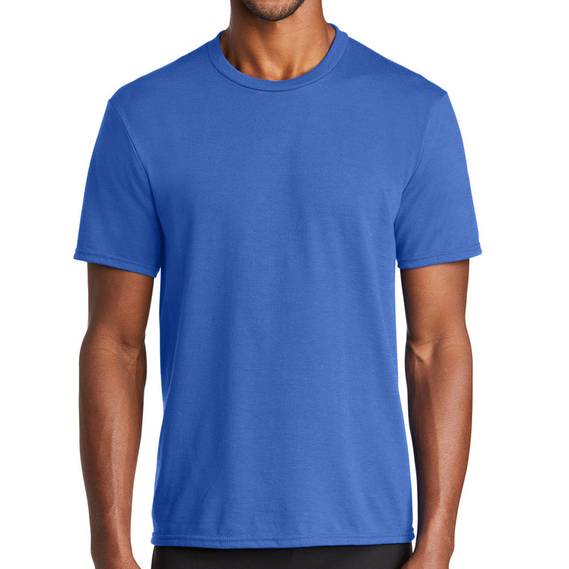 Men's Big Size Port & Company Performance Blend Crew Neck T-Shirt