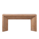 Console Table, Entryway Table - Antique Natural / Light Natural / Natural by Unique Piece Furniture