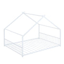 Metal House Bed