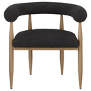 Crofton - Upholstered Dining Arm Chair (Set of 2) - Black