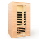Hemlock Far Infrared Roof Embedded Indoor Sauna Room by HouseOfZazla