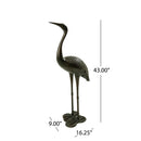 Sunny Outdoor 43 Inch Aluminum Crane in Shiny Copper Finish