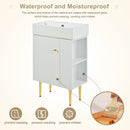 Bathroom Vanity, Combo Cabinet, Bathroom Storage Cabinet, Single Ceramic Sink by HouseOfZazla