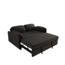 54 inch velvet sofa Sofa bed dual purpose living room retractable bed Black sofa