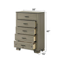 Joanna - Chest - Weathered Gray by Unique Piece Furniture