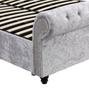Hartfried - Queen Size Upholstered Storage Bed - Beige by HouseOfZazla