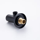 3 Hole Wall Mount Widespread Bathroom Waterfall Bathtub Faucet Mixer Taps with Hand Shower