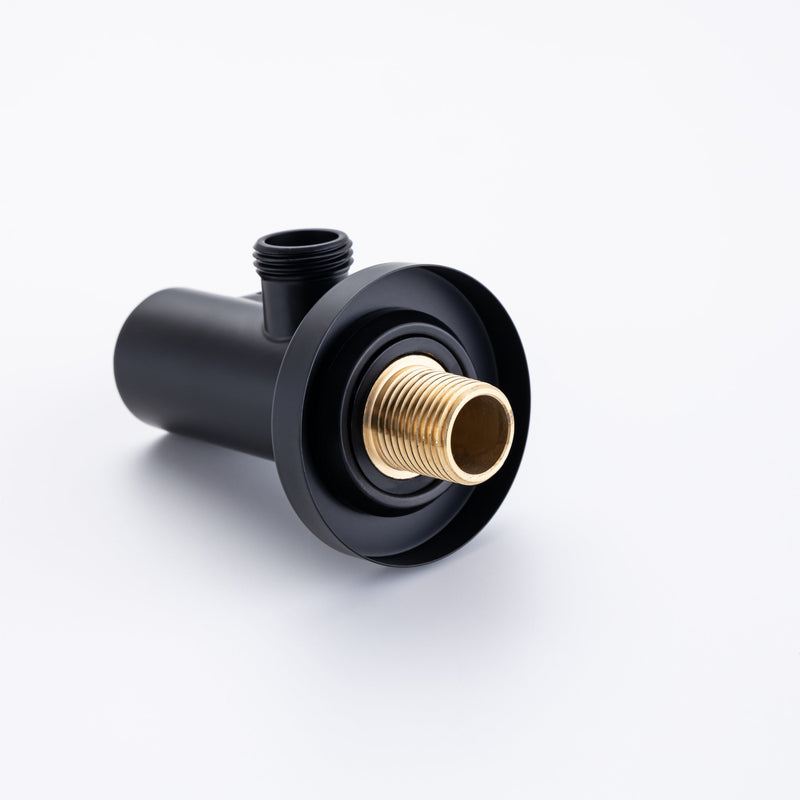 3 Hole Wall Mount Widespread Bathroom Waterfall Bathtub Faucet Mixer Taps with Hand Shower