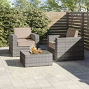 Wicker Seating Group Set With Table And Cushions by Unique Piece Furniture