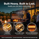 49'' Stainless Steel Standard Grill Featuring Infrared Back Burner